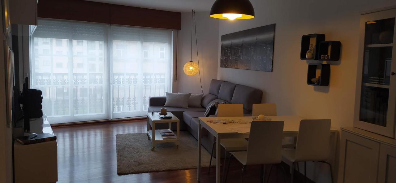Moderno Y Luminoso 2 Dormitorios Con Todas Las Comodidades En Pontevedra Ciudad Bagian luar foto