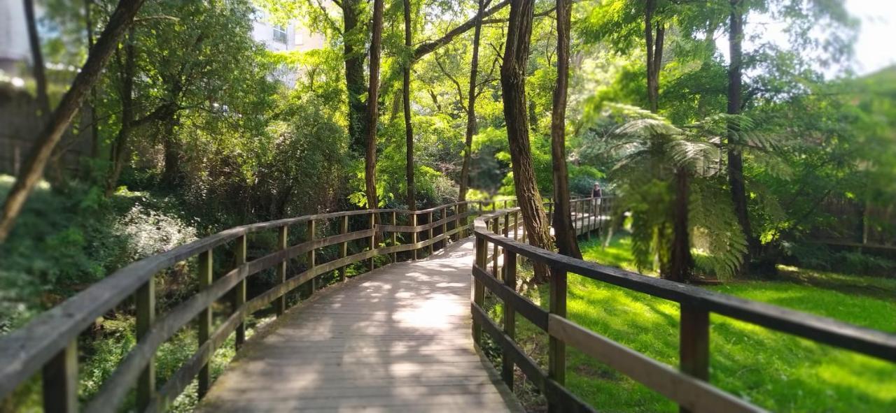 Moderno Y Luminoso 2 Dormitorios Con Todas Las Comodidades En Pontevedra Ciudad Bagian luar foto